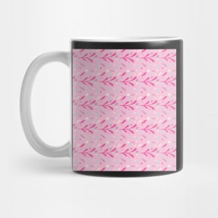 Retro Pink Blooms Mug